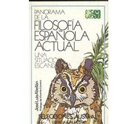 Panorama de la filosofia española actual'