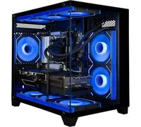 Panorama Gaming PC de escritorio (NVD GeForce RTX 4070 Super, procesador Intel 24-Core i9-14900KF, 32GB DDR5 RAM, 1TB NVMe SSD + 3TB HDD, WiFi 7 + BT, Windows 11 Pro) La mejor computadora para gamer