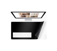 Panorama Mouse Pad Black 40x60 cm - Mouse Pad - Desk Pad - Desk Protector - Desk Pad