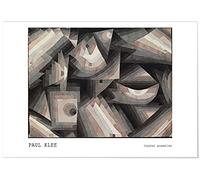 Panorama Póster Paul Klee Cristal 70x50 cm - Impreso en Papel de 250gr - Cuadros Modernos Decoración Salón y Dormitorio - Láminas Decorativas