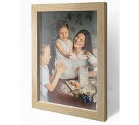 Panorama Póster Personalizado con Marco color Madera A3 29,7x42 cm - Cuadro con Fotos Personalizadas en Papel de 250gr