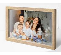 Panorama Póster Personalizado con Marco color Madera A3 42x29,7 cm - Cuadro con Fotos Personalizadas en Papel de 250gr
