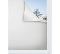 Panorama Vinilo para Ventanas Adhesivo Gris 73x100 cm - Lámina Translúcida para Cristal - Pegatina Privacidad - Válido para Ducha - Decoración