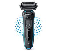 Braun Series 5 51-M1000s Máquina de afeitar de láminas Negro, Azul