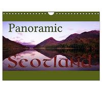 Panoramic Scotland / UK-Version (Wall Calendar 2026 DIN A4 landscape), CALVENDO 12 Month Wall Calendar: Discover the beauty of Scotland in 12 stunning panoramic photographs.