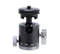 Panorámico Múltiple Panorámico Small Tripod Head RJ084 Cabeza Trípode Pequeño Fácil Transportar para Cámaras Acción Y Equipo Fotografía