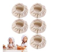 Paños a prueba de pan, 5 forros reutilizables, de de doble cara, accesorios para hornear, equipo de calidad para una fermentación uniforme, kit de cocina para hornear en el hogar