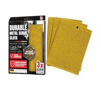 Paños de Alambre Limpiadores 3 Piezas Esponjas Gruesas Fregadoras para | Estropajo de Alambre Que No Raya Para Grasa Comida Quemada Manchas Platos Menaje Ollas Sartenes Cocina
