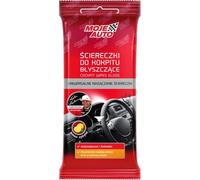 Paños de cabina | Brillantes | Resplandor | Limón | Cantidad 24 piezas | Hidratante y Brillo Cabina | Para Coche | Coche |