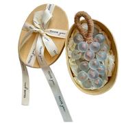 Paños de cocina para lavar platos jabón de uva exquisito jabón vívido en una cuerda decoración fragante para el hogar para lavar a mano ambientar o decorar azul