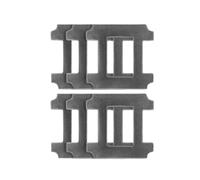 Paños De Fibra for Fregar Solo for Robot Aspirador De Limpieza De Ventanas, Compatibles Con ABIR,WD9, Incluidas Fregonas, 6 Uds.