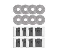 Paños de fregona, Bolsa for Polvo, Piezas de aspiradora compatibles con Dreame X30/x40/x50Ultra S10/s30ProUltra L10s proultra l40s proultra l50 proultra(16pcs Set)