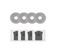 Paños de fregona, Bolsa for Polvo, Piezas de aspiradora compatibles con Dreame X30/x40/x50Ultra S10/s30ProUltra L10s proultra l40s proultra l50 proultra(8pcs Set)