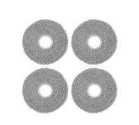 Paños de fregona, Bolsa for Polvo, Piezas de aspiradora compatibles con Dreame X30/x40/x50Ultra S10/s30ProUltra L10s proultra l40s proultra l50 proultra(4pcs mop)