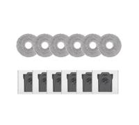 Paños de fregona, Bolsa for Polvo, Piezas de aspiradora compatibles con Dreame X30/x40/x50Ultra S10/s30ProUltra L10s proultra l40s proultra l50 proultra(12pcs Set)