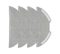 Paños de fregona compatibles con aspiradora Eureka E20 Plus, paquete de 4 o 10 para mantener suelos limpios e higiénicos (paquete de 4)