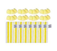 Paños De Fregona Compatibles Con Aspiradoras De Mano Karcher Easyfix SC2 SC3 SC4 SC5, Almohadilla De Limpieza De Fibra, Accesorios For Fregonas A Vapor.(A+B)