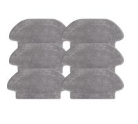 Paños De Fregona Compatibles Con Mijia 2S Pro P STYJ02YM B106CN 3C S10EU S12 T12 Y Almohadillas For Aspiradoras Robot VioMi V2 Pro V3 SE(6pcs)
