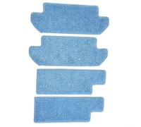 Paños de fregona de repuesto para Hobot Legee 667 668 669, 2 juegos de almohadillas de limpieza de suelo, suaves y protegen la suciedad