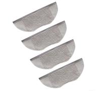 Paños de fregona de repuesto para Medion MD20040 para robot limpiador x40 SW - Almohadillas de microfibra lavables para eliminación profunda de manchas - 4 piezas