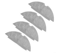 Paños de fregona de repuesto para RoboVac L35/L35 + LR30+, almohadillas de microfibra lavables con un 40% más de fibras, paquete de 4 unidades