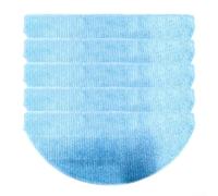Paños de fregona para ILIFE A30 Pro, almohadillas de limpieza de microfibra lavables y reutilizables para robot aspiradora, accesorios de limpieza de pisos (paquete de 5)
