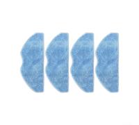 Paños de Fregona para MEDION para x10 SW, Repuesto Lavable Paños(4 PACK) | Compatible exacto para medion para x10 SW, lavable a máquina, reutilizable, , juego de 4 unidades