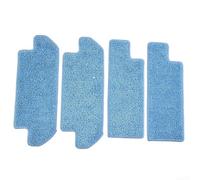 Paños de fregona para robots de limpieza de pisos, paquete de 2, almohadillas de limpieza reutilizables de alta absorción, compatibles con Hobot Legee serie 667/668/669