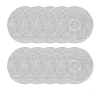 Paños de fregona reutilizables para Xiaomi 5 OV31GL Robot Cleaner - Almohadilla húmeda de microfibra suave para Mijia para 5c OV42CN - Piezas de repuesto lavables, paquete de 10 (10 unidades)