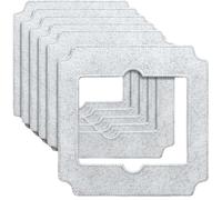 Paños De Limpieza Compatibles Con Ecovacs, Compatibles Con Winbot, Mini Robot Limpiacristales, Almohadillas Lavables For El Robot Limpiacristales W-CC02-0012(8pcs)