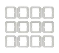 Paños De Limpieza, Compatibles Con ECOVACS, Compatibles Con WINBOT, MINI Window Robot, Almohadillas De Fregado Lavables For W-CC02-0012(12PCS)