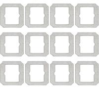 Paños De Limpieza Compatibles Con ECOVACS, Robot Limpiacristales WINBOT MINI For Mopas Lavables W-CC02-0012(12pcs)