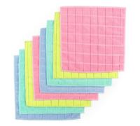 Paños de Limpieza de Microfibra Beldray - Paquete de 8 Paños Multifuncionales para el Polvo, Lavables y Reutilizables, Limpieza No Abrasiva y Sin Químicos, Súper Absorbentes, 30 x 30 cm