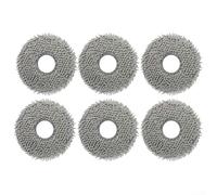 Paños de limpieza de microfibra compatibles con Ecovacs para X5 para Omni y para X5 Pro para aspiradoras Omni Robot, almohadillas lavables y reutilizables para madera dura para suelos de azulejos