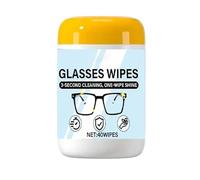 Paños de limpieza de pantalla - Paquete de 40 toallitas antivaho, limpieza y eficaz, mantenimiento del teléfono, portátil, monitor, TV, cámara, gafas, gafas, kit de viaje portátil | rayas