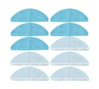 Paños de limpieza de repuesto para Cecotec para Conga 7490, para Genesis 7490 y para XTreme Robot Aspirador, Absorbentes y Microfibra, Paquete de 4 o 10 (10 unidades)