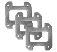 Paños de limpieza de repuesto para limpieza húmeda de microfibra para HOBOT-2S (gris, juego de 3 piezas)