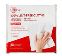 Paños de limpieza desechables de microfibra Mwipes de 12 x 12 pulgadas, sin pelusa (1)