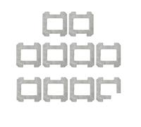 Paños De Limpieza Lavables Compatibles Con Ecovacs Y Winbot, Accesorios For Robots Limpiacristales W1/W1 Pro.(10pcs)