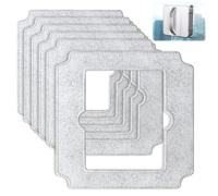 PañOs de Limpieza Lavables para Ecovacs Winbot Mini, 8 Trapos de Lavables Y Reutilizables Limpieza para Robot Ecovacs Winbot Mini, W-CC02-0012, Accesorios de Repuesto para Robot Limpiador