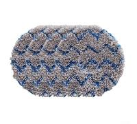 Paños de microfibra de repuesto para Eureka J15 Pro para Ultra diseñados para mantener la e succión y fregado con el tiempo (4 unidades, azul + gris)