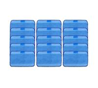 Paños de microfibra for fregar Pro-Clean, aspiradora robótica 380 380T 381 390 390T 320 Mint 4200 4205 5200 5200C, compatibles con iRobot Braava(12pcs)