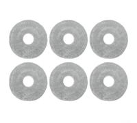 Paños de microfibra lavables compatibles con modelos Xiaomi Robot Vacuum S10 Plus S10+ y B105 para una limpieza eficiente del suelo y eliminación de polvo para un fácil juego de piezas de repuesto (6