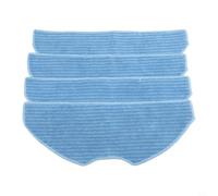 Paños de microfibra para aspiradoras Tapo RV30 Max Plus, RV30 Max, RV20 Max Plus y RV20 Max - Paquete de 4 o 10 almohadillas de limpieza de repuesto, Stur (paquete de 4)
