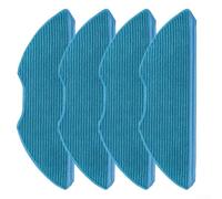 Paños de microfibra para aspiradoras y fregonas Homerun serie 2000 y 3000, suaves, eficaces, lavables a máquina (60 °C), paquete de 4, compatibles (paquete de 4)