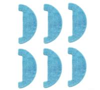 Paños de microfibra para fregona AMIBOT Animal/Premium H2O/Connect X782 | Material de microfibra suave, captura el polvo y el pelo de mascotas, lavable y reutilizable (6 piezas)