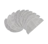Paños de Microfibra para Roborock para q7 M5+ para q7 TF Q7T+(10 PACK) | Microfibra absorbente, para ajuste perfecto, para lavado repetible, compatible para q7 M5+, para q7 TF, Q7T+