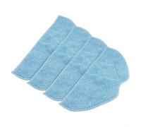 Paños de microfibra para robot aspirador EZVIZ RE4 RE5 Plus - almohadillas lavables reutilizables para el cuidado del suelo duro, paquete de 4 (4 unidades)