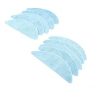 Paños de microfibra para robot aspirador Tesvor S5 y S5 Max, almohadillas de limpieza de repuesto lavables y reutilizables (paquete de 4 o 10) (paquete de 10)