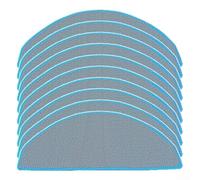 Paños de microfibra reutilizables para combo Essential 2 y para aspiradora robot Vac Essential Y051240, paquete de 4 almohadillas de limpieza lavables grises (paquete de 10)